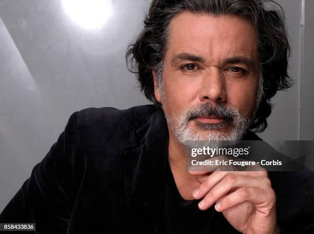 Christophe Barratier poses during a portrait session in Paris, France on .