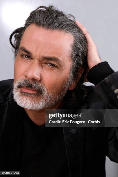 Christophe Barratier poses during a portrait session in Paris, France on .