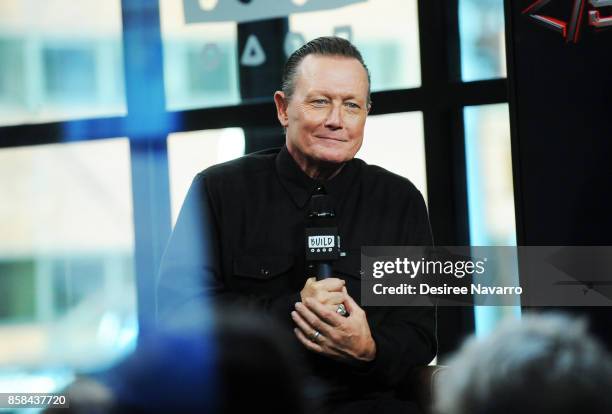 Actor Robert Patrick visits Build Studio to discuss 'Scorpion' and "Lore" on October 6, 2017 in New York City.