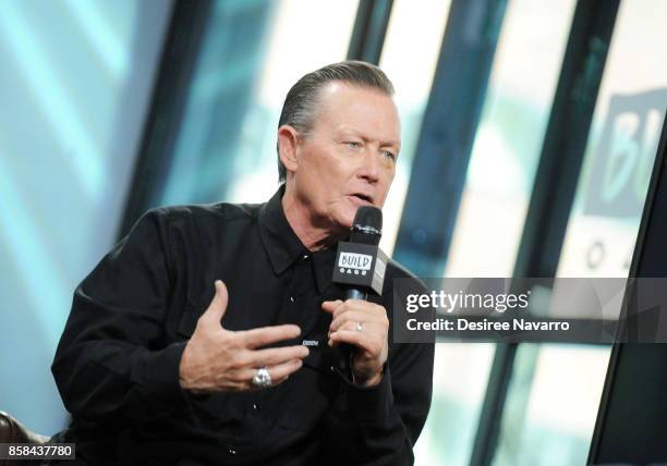 Actor Robert Patrick visits Build Studio to discuss 'Scorpion' and "Lore" on October 6, 2017 in New York City.