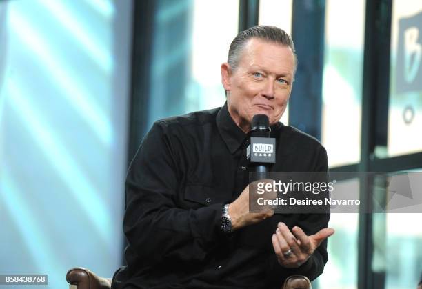 Actor Robert Patrick visits Build Studio to discuss 'Scorpion' and "Lore" on October 6, 2017 in New York City.