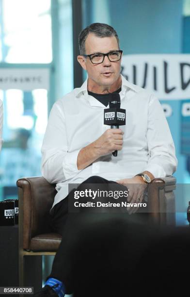 Producer Mark Burg attends Build to discuss 'Jigsaw' at Build Studio on October 6, 2017 in New York City.