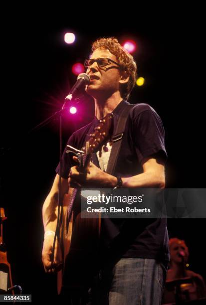 Photo of Teddy THOMPSON; Teddy Thompson performing at Prospect Park in Brooklyn, NY on June 28, 2003