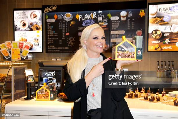 Daniela Katzenberger during the Festival of Lights at Humboldt University on October 6, 2017 in Berlin, Germany. From October 6 till October 15 there...