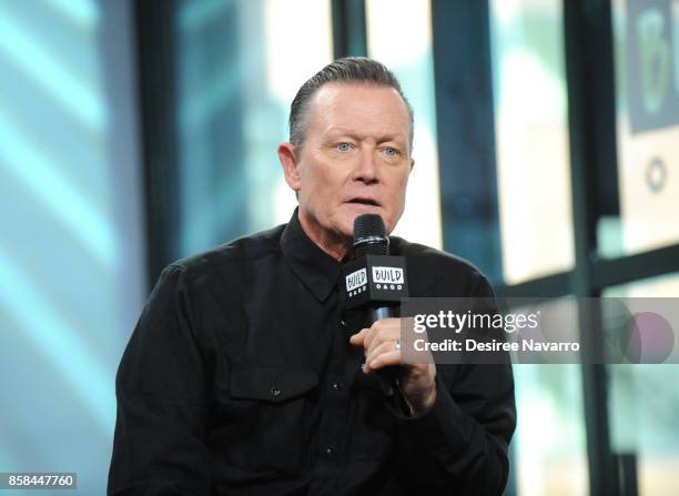 Actor Robert Patrick visits Build to discuss 'Scorpion' and 'Lore' at Build Studio on October 6, 2017 in New York City.