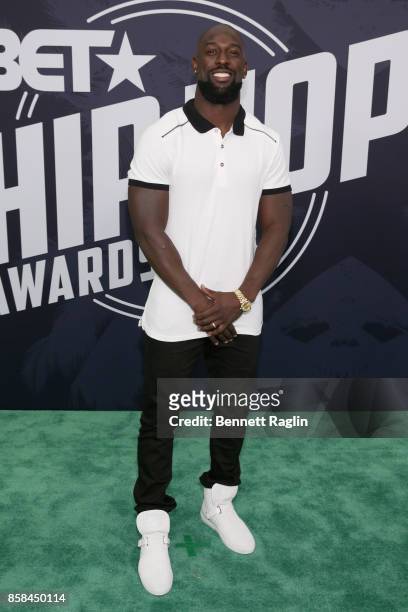 Miami Dolphins player Michael Thomas attends the BET Hip Hop Awards 2017 at The Fillmore Miami Beach at the Jackie Gleason Theater on October 6, 2017...