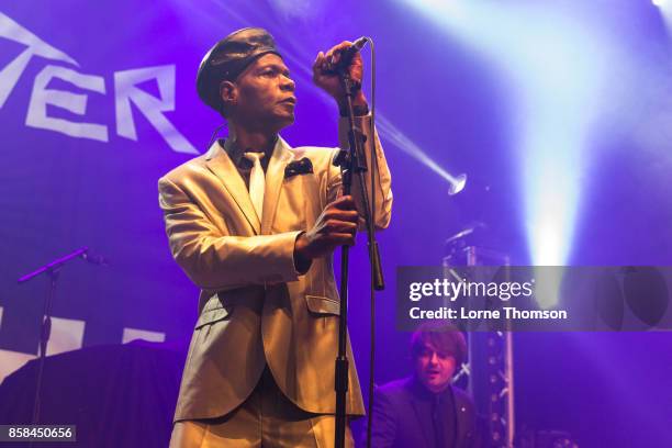 Arthur "Gaps"Hendrickson of The Selecter performs at The Roundhouse on October 6, 2017 in London, England.