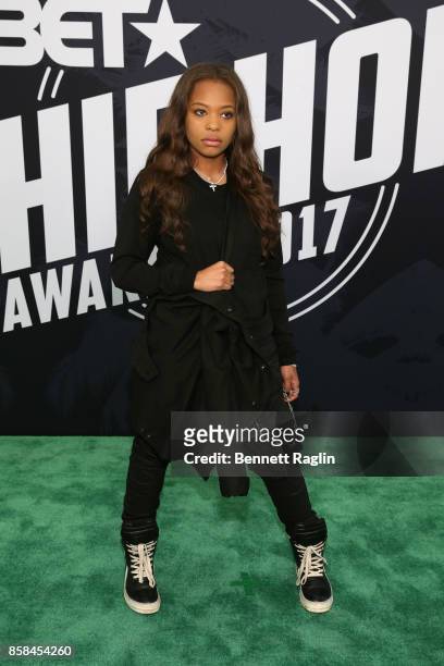 Kodie Shane attends the BET Hip Hop Awards 2017 at The Fillmore Miami Beach at the Jackie Gleason Theater on October 6, 2017 in Miami Beach, Florida.