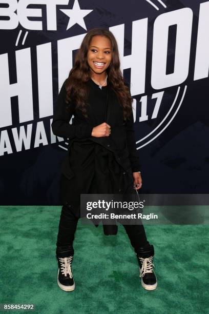 Kodie Shane attends the BET Hip Hop Awards 2017 at The Fillmore Miami Beach at the Jackie Gleason Theater on October 6, 2017 in Miami Beach, Florida.