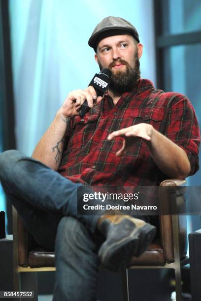 Brian Louden visits Build to discuss 'MythBusters' at Build Studio on October 6, 2017 in New York City.