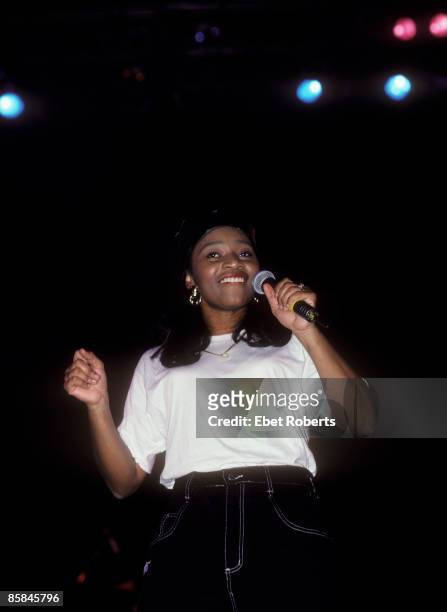 Photo of SWV, SWV at Madison Square Garen in New York City on October 22,1993