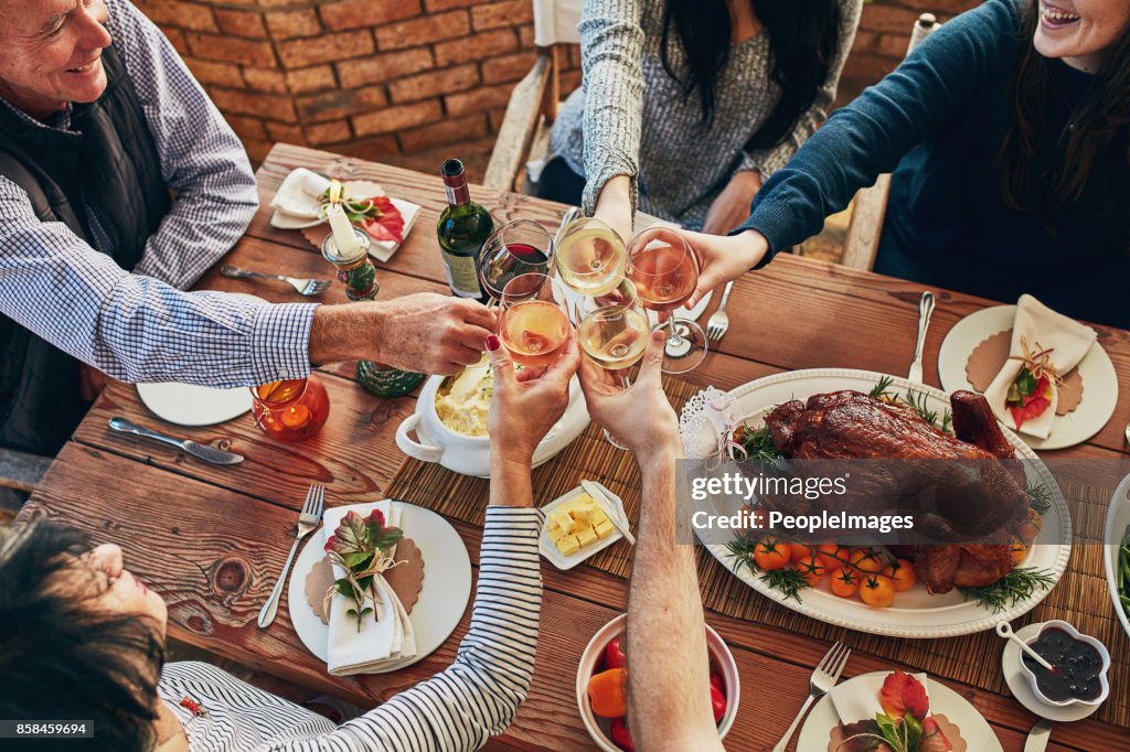 Now this is our kind of Thanksgiving meal