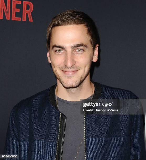 Kendall Schmidt attends the premiere of "The Foreigner" at ArcLight Hollywood on October 5, 2017 in Hollywood, California.