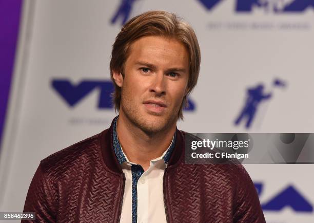 James Trevena-Brown arrives at the 2017 MTV Video Music Awards at The Forum on August 27, 2017 in Inglewood, California.