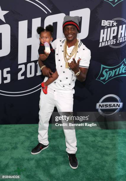 Boosie Badazz attends the BET Hip Hop Awards 2017 at The Fillmore Miami Beach at the Jackie Gleason Theater on October 6, 2017 in Miami Beach,...