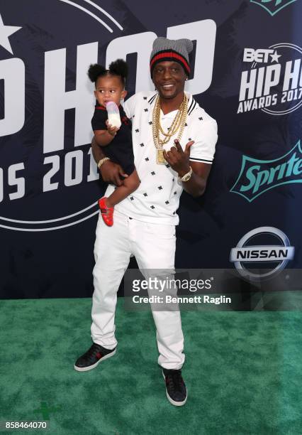 Boosie Badazz attends the BET Hip Hop Awards 2017 at The Fillmore Miami Beach at the Jackie Gleason Theater on October 6, 2017 in Miami Beach,...