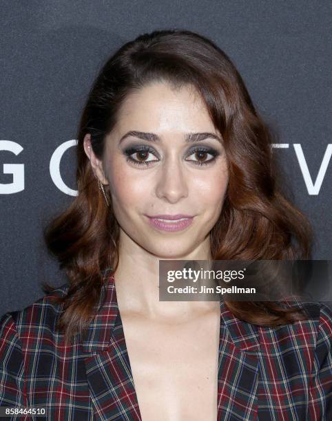 Actress Cristin Milioti attends the PaleyFest NY 2017 "Black Mirror" screening at The Paley Center for Media on October 6, 2017 in New York City.