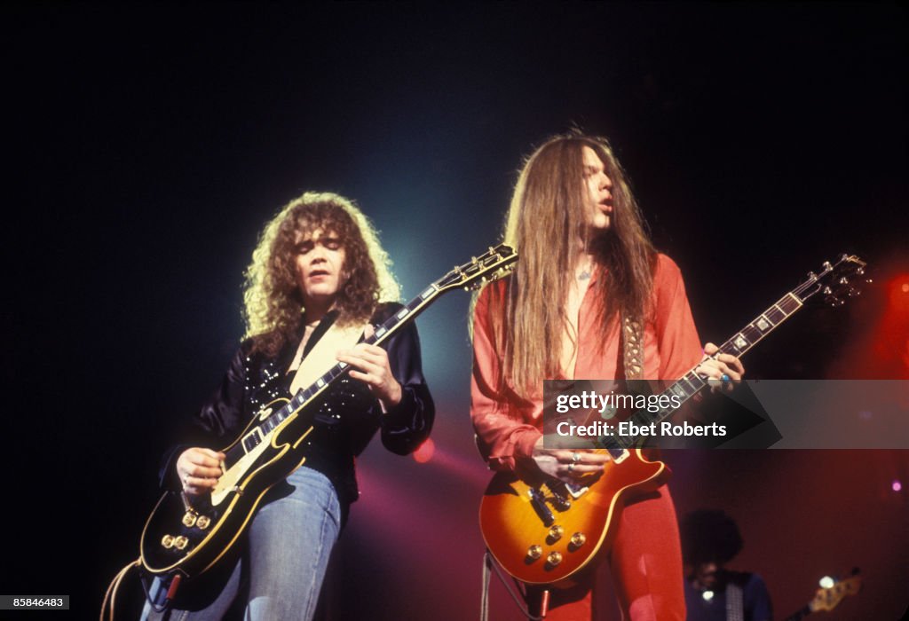 Photo of THIN LIZZY and Brian ROBERTSON and Scott GORHAM