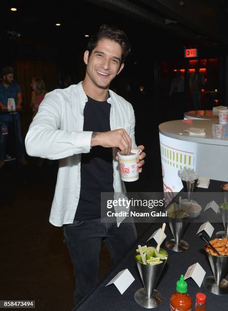 Tyler Posey hosts Nissin Cup Noodles' Noods Before Dark pre-party before the annual celebrity-packed Heroes After Dark celebration at Highline...