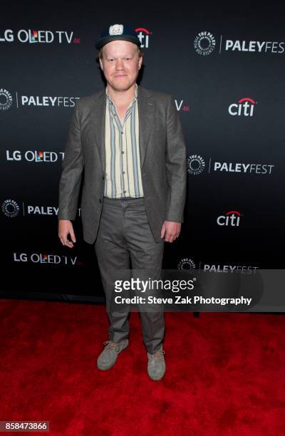 Actor Jesse Plemons attends PaleyFest NY 2017 "Black Mirror" at The Paley Center for Media on October 6, 2017 in New York City.