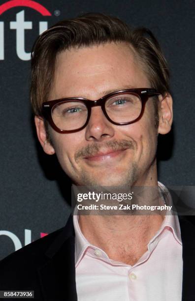Actor Jimmi Simpson attends PaleyFest NY 2017 "Black Mirror" at The Paley Center for Media on October 6, 2017 in New York City.