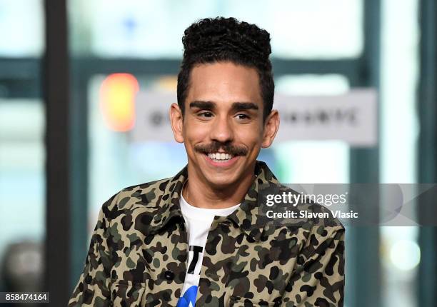 Actor Ray Santiago visits Build to discuss "Ash Vs Evil Dead" at Build Studio on October 6, 2017 in New York City.