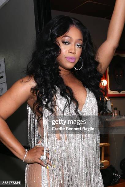 Trina attends the BET Hip Hop Awards 2017 at The Fillmore Miami Beach at the Jackie Gleason Theater on October 6, 2017 in Miami Beach, Florida.