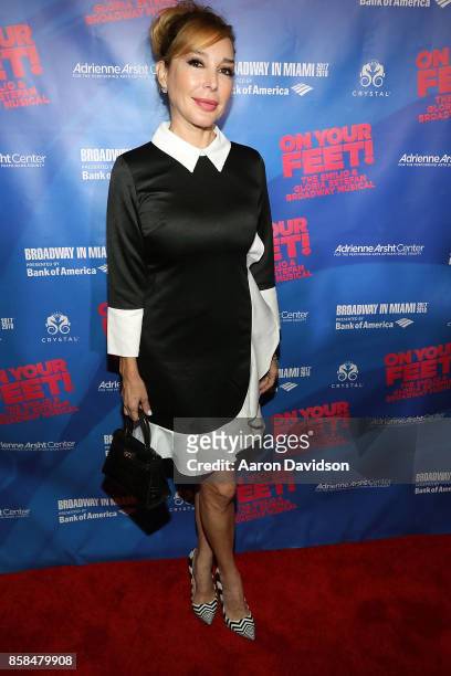 Marysol Patton attends "On Your Feet!" National Tour Opening Nightat Adrienne Arsht Center on October 6, 2017 in Miami, Florida.