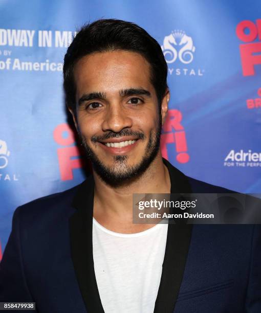 Ektor Rivera attends "On Your Feet!" National Tour Opening Night at Adrienne Arsht Center on October 6, 2017 in Miami, Florida.