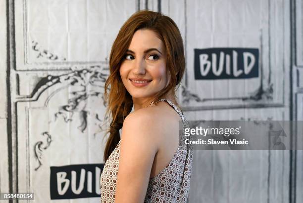 Actress Ivana Baquero visits Build to discuss "The Shannara Chronicles" at Build Studio on October 6, 2017 in New York City.
