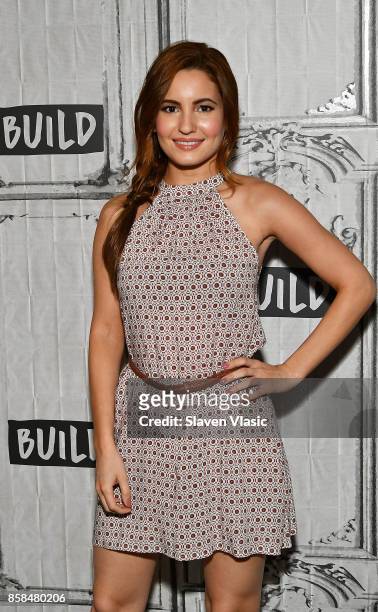 Actress Ivana Baquero visits Build to discuss "The Shannara Chronicles" at Build Studio on October 6, 2017 in New York City.
