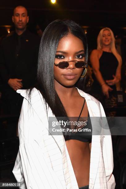 Singer Ryan Destiny attends the BET Hip Hop Awards 2017 at The Fillmore Miami Beach at the Jackie Gleason Theater on October 6, 2017 in Miami Beach,...