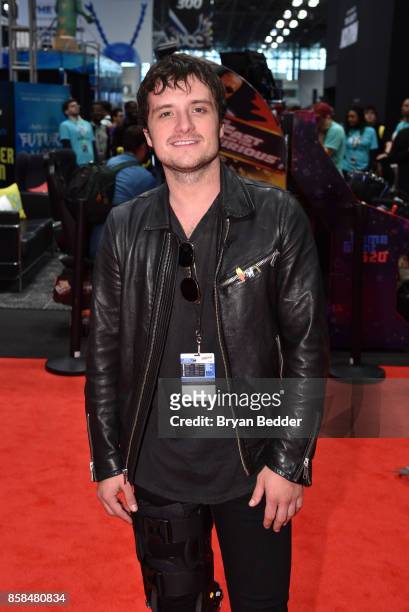 Actor Josh Hutcherson attends the FANDOM Fest during New York Comic Con on October 6, 2017 in New York City.