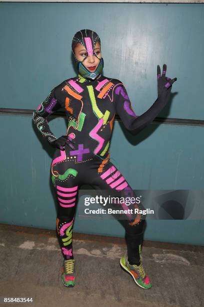 Dancer attends the BET Hip Hop Awards 2017 at The Fillmore Miami Beach at the Jackie Gleason Theater on October 6, 2017 in Miami Beach, Florida.