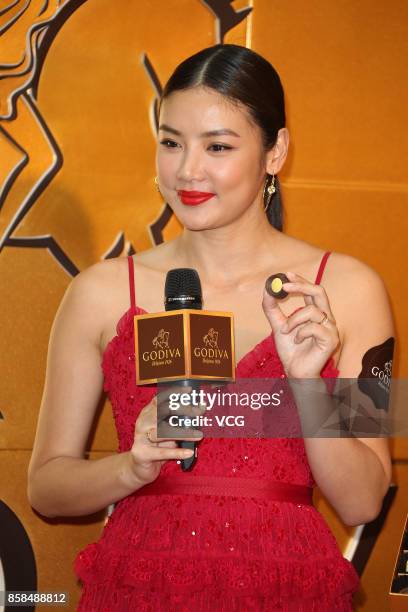 Gaile Lok Attends Godvia Event In Hong Kong Photos and Premium High Res