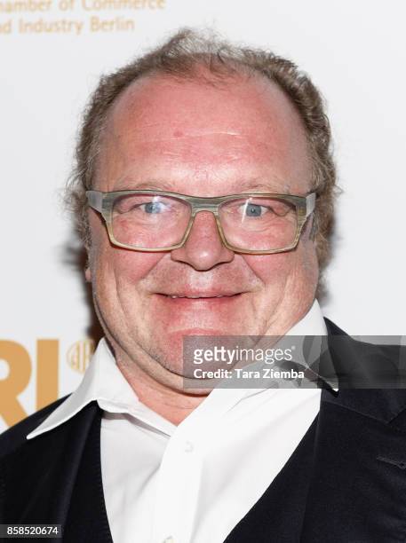 Producer Stefan Arndt attends the premiere of Beta Film's 'Babylon Berlin' at The Theatre at Ace Hotel on October 6, 2017 in Los Angeles, California.