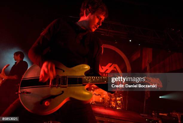 Photo of ANGELS & AIRWAVES and Tom DELONGE, Tom DeLonge performing on stage