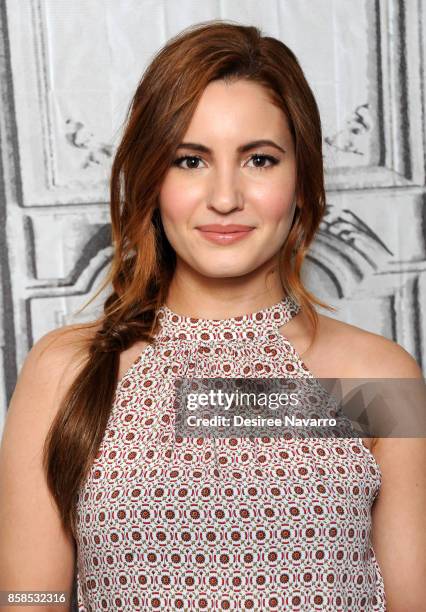 Actress Ivana Baquero visits Build to discuss 'The Shannara Chronicles' at Build Studio on October 6, 2017 in New York City.