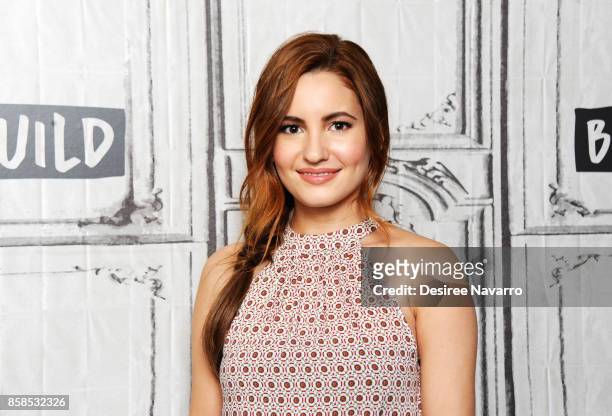 Actress Ivana Baquero visits Build to discuss 'The Shannara Chronicles' at Build Studio on October 6, 2017 in New York City.