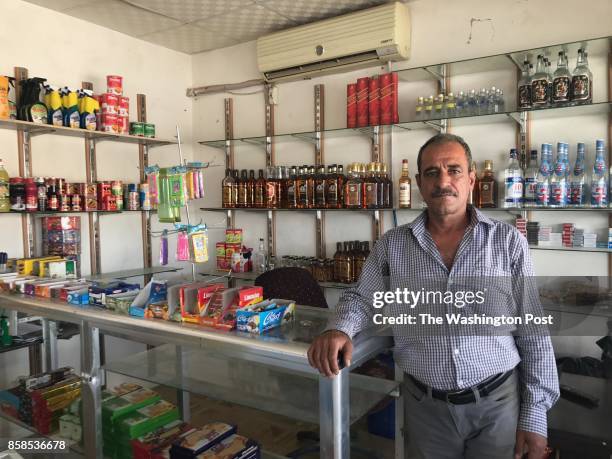 Bassam Mahmoud, one of the few Yazidis to return to Bashiqa, Iraq after it was recaptured from Islamic State by Kurdish troops in November 2017,...