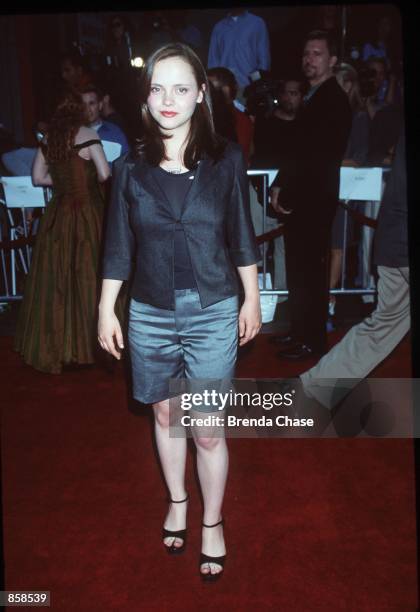 Los Angeles, CA Christina Ricci at the premiere of "South Park." Photo Brenda Chase/Online USA, Inc.