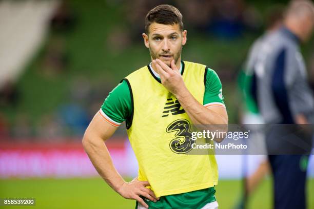 Wes Hoolahan of Ireland during the FIFA World Cup 2018 Qualifying Round Group D match between Republic of Ireland and Moldova at Aviva Stadium in...