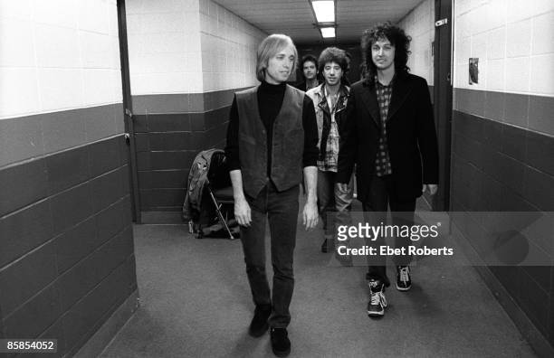 Tom PETTY and Tom PETTY & The HEARTBREAKERS and Mike CAMPBELL and Howie EPSTEIN and Howard EPSTEIN, L-R: Tom Petty, Howie Epstein, Mike Campbell -...