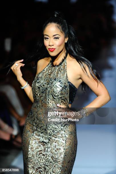 October 3, 2017. Toronto, Canada Models during Women fashion for hope performance at Toronto Womens Fashion Week