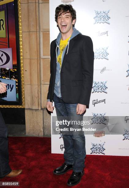 Actor Michael Urie attends the "Rock of Ages" Broadway opening night at the Brooks Atkinson Theatre on April 7, 2009 in New York City, New York.