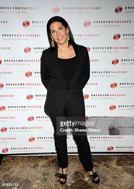 Makeup artist Bobbi Brown attends the 2009 Dress for Success Worldwide Gala at the Grand Hyatt at Grand Central Station on April 7, 2009 in New York...