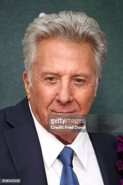 Dustin Hoffman attends "The Meyerowitz Stories" UK Premiere during the 61st BFI London Film Festival at Embankment Gardens Cinema on October 6, 2017...