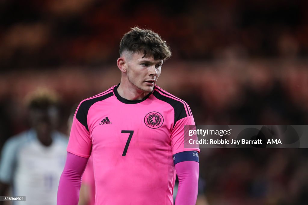 England U21 v Scotland U21 - UEFA European Under 21 Championship Qualifiers