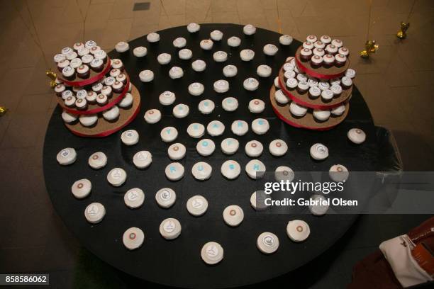 General view of atmosphere at Russell Simmons' 60th Birthday Party at his Tantris Yoga Center on October 6, 2017 in West Hollywood, California.