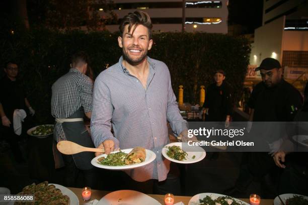 General view of atmosphere at Russell Simmons' 60th Birthday Party at his Tantris Yoga Center on October 6, 2017 in West Hollywood, California.